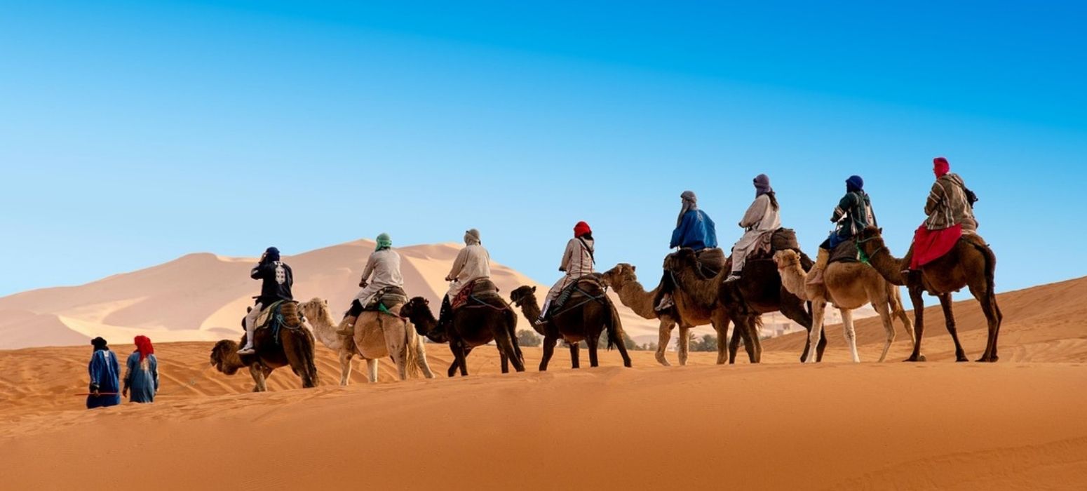 mercado de Rissani en familia Marruecos
